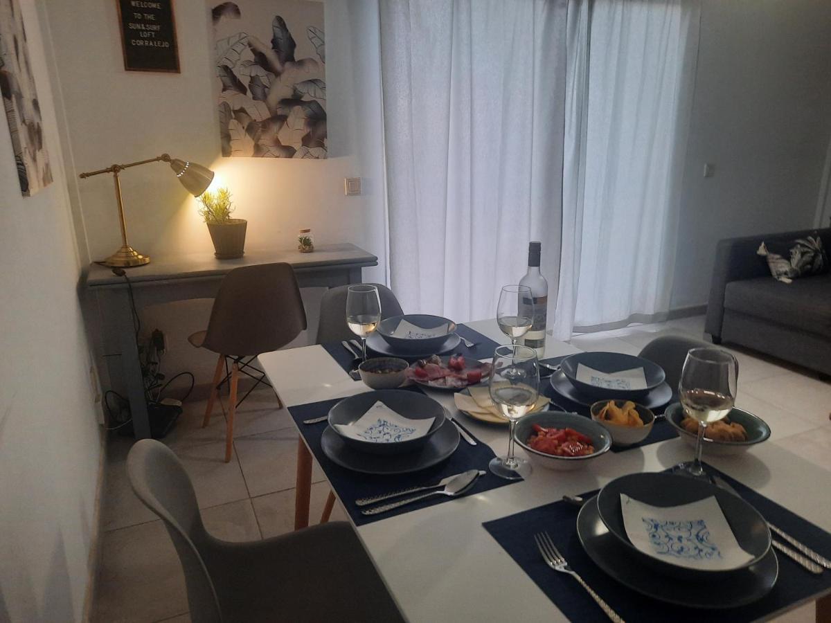 Sun & Surf Loft, Near Main Street And Beach, Wifi Fiber, Winter Garden With Sea View Corralejo Exterior foto